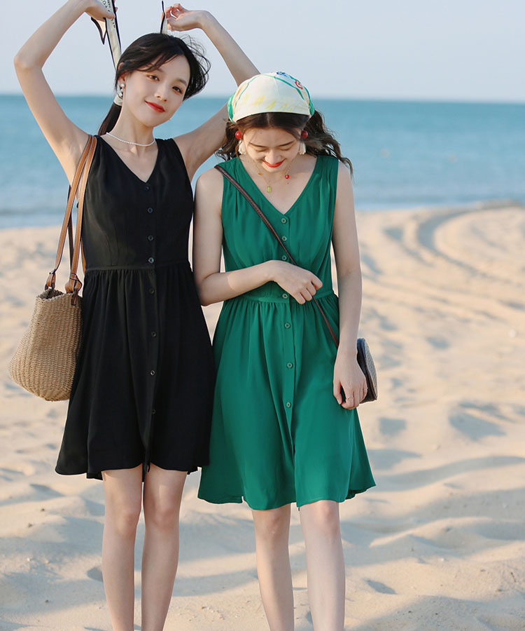 夏にオススメな韓国ファッションコーデ例
