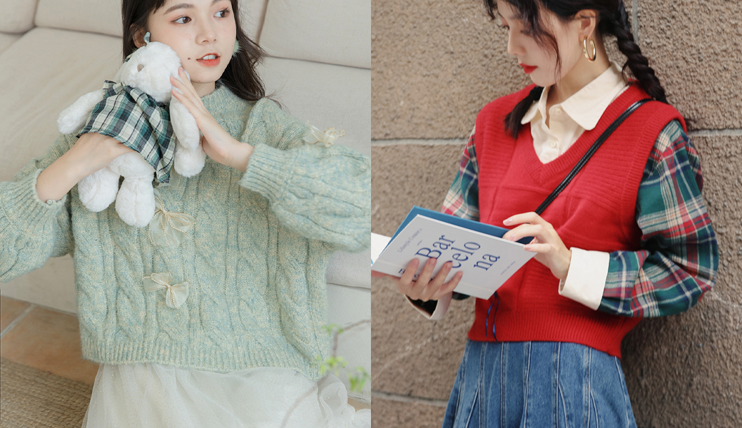 韓国ファッションのおすすめニット&セーター特集！